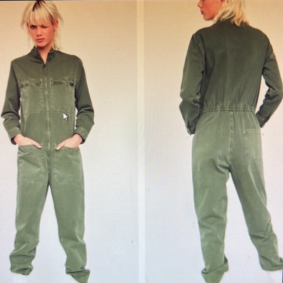 Zara Pants - Zara The Worker Overall Jumpsuit
